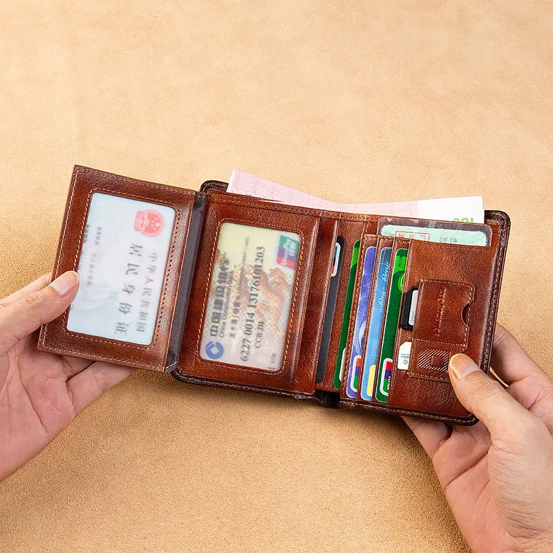 Cartoon Leather Wallet