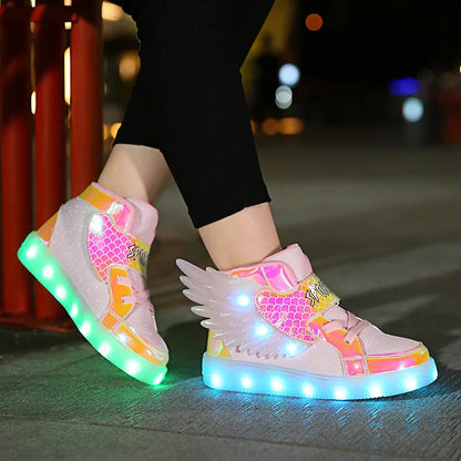 Rechargeable LED Casual Shoes