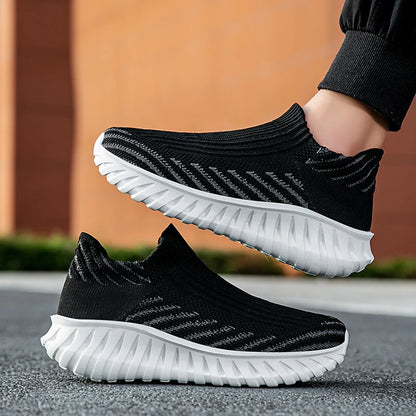 Thick-Sole Sock Running Sneakers