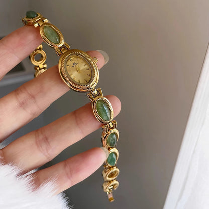 Oval Alloy Watch