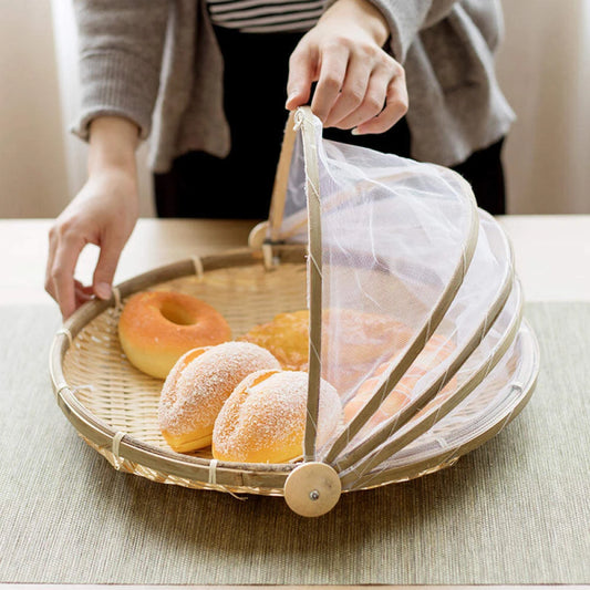 Kitchen Anti Mosquito Bamboo Basket