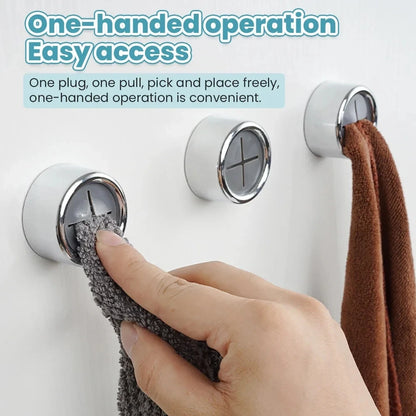 Self-Adhesive Towel Hooks