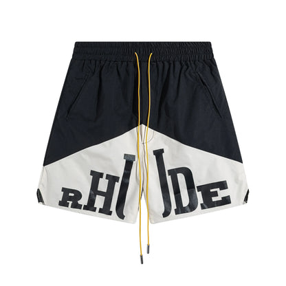 Letter Print Hip-Hop Beach Shorts