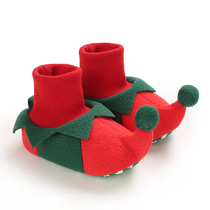 Cartoon Warm Baby Walking Shoes