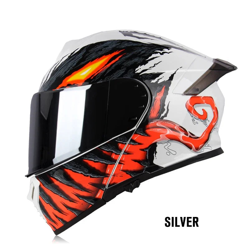 Uchoose Flip-Up Full-Face Helmet