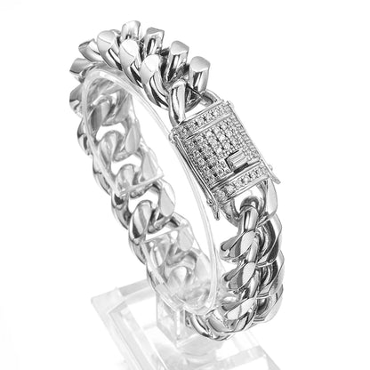 Gold Stainless Steel Chain Bracelet