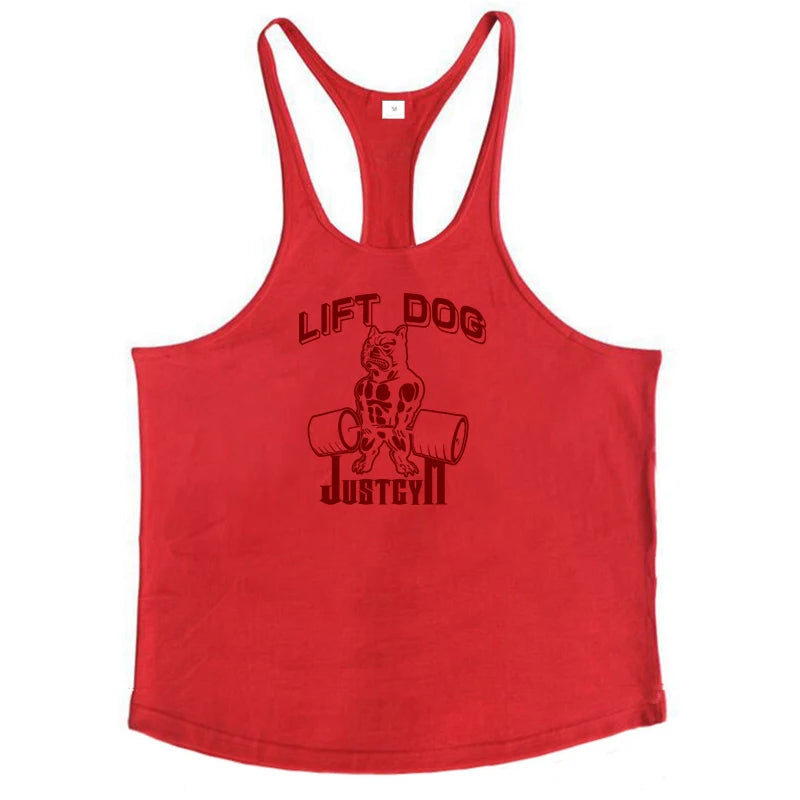 Cotton Stringer Tank Tops Low