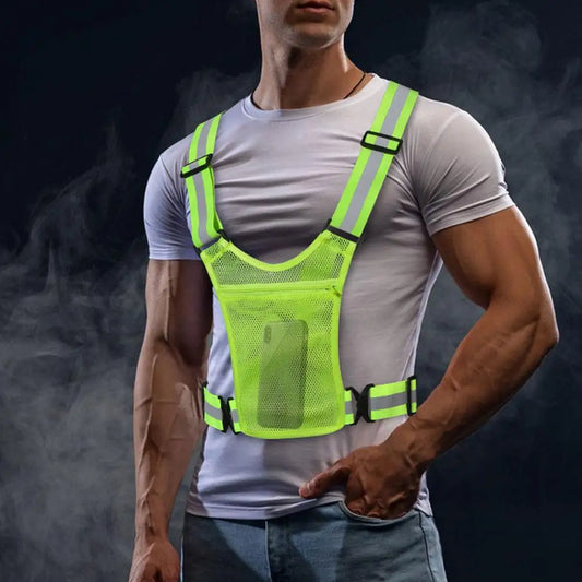 Reflective High-Visibility Safety Vest