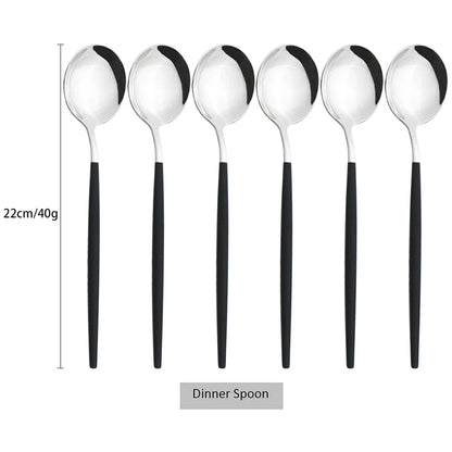Metal Western Solid Cutlery Set Edition