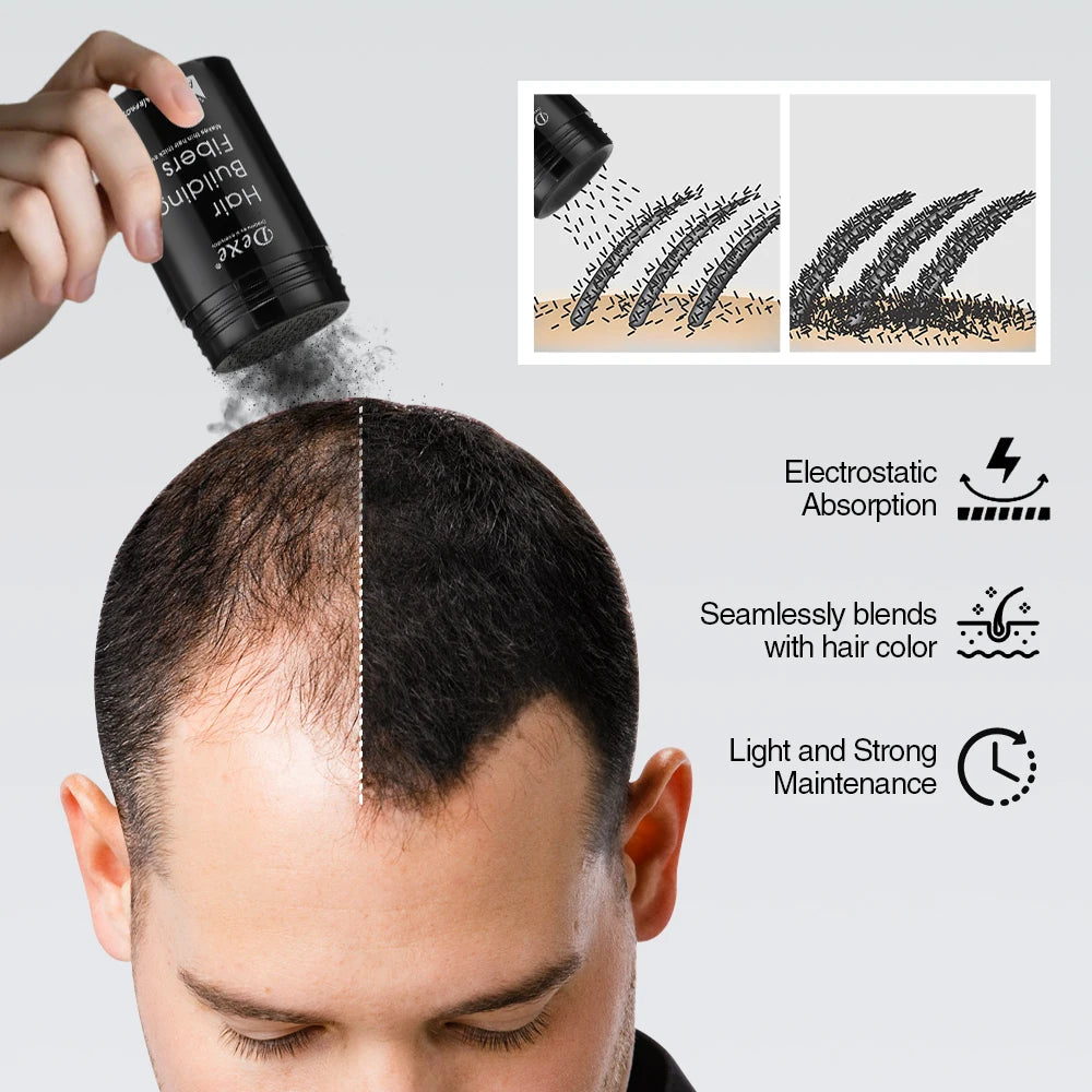Hair Building Fiber Powder