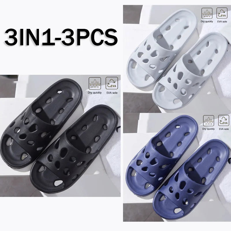 Bathroom House Cheese Flip Flops