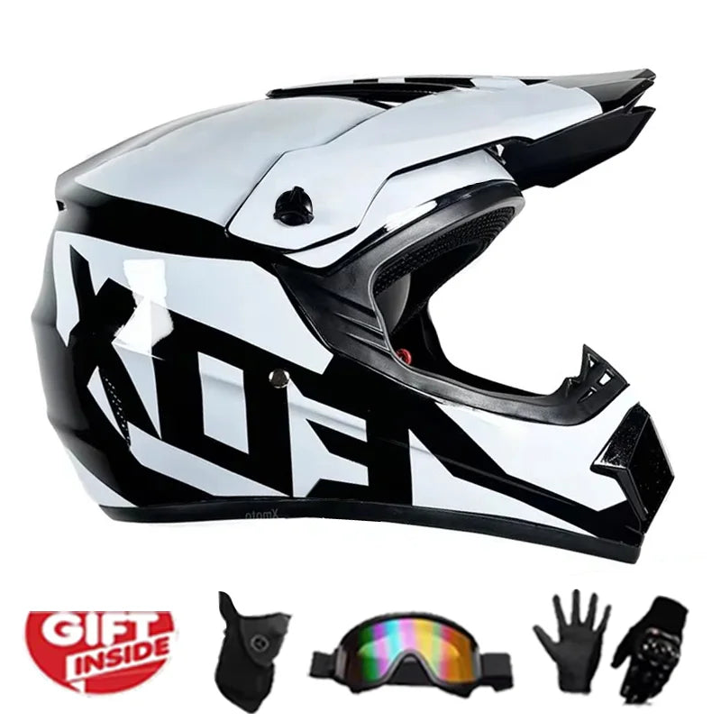 DOT-Approved Youth Dirt Bike Helmet