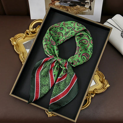 Scarf 70 70Cm Silk Square
