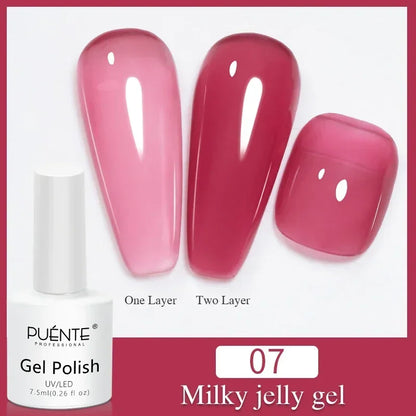 PUENTE Glitter Poly Nail Gel