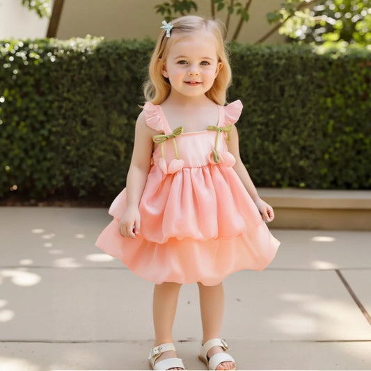 Princess A-Line Polyester Dress