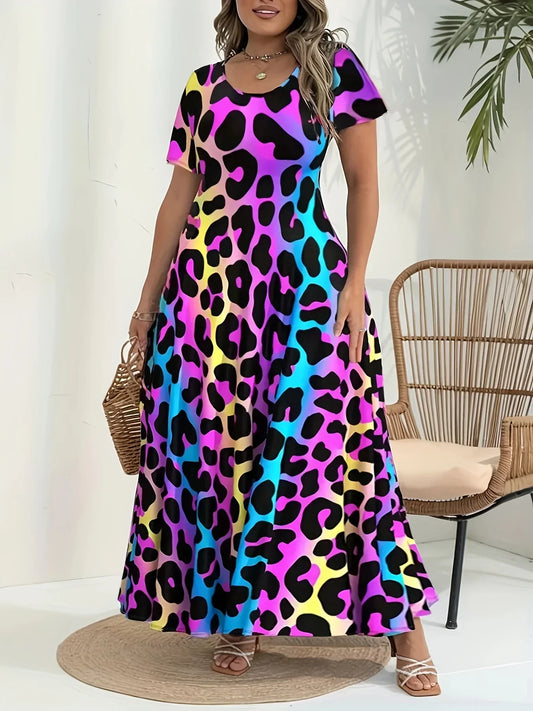 Geometric Beach Dress