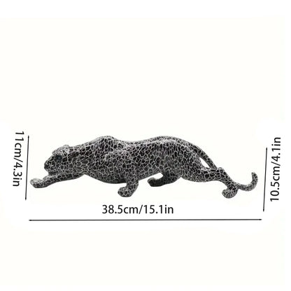 Cheetah Resin Statue