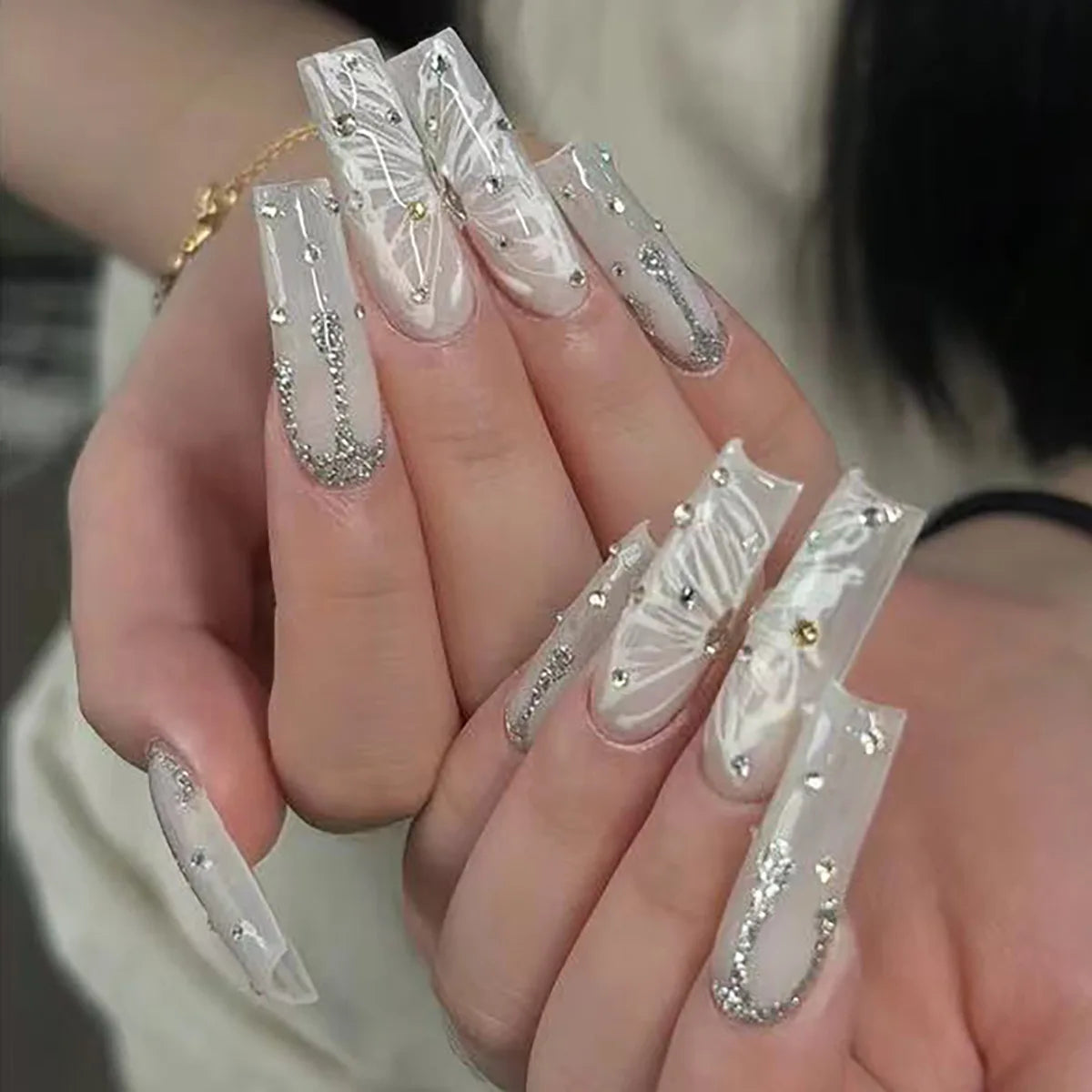 Leopard Cherry Press-On Nails