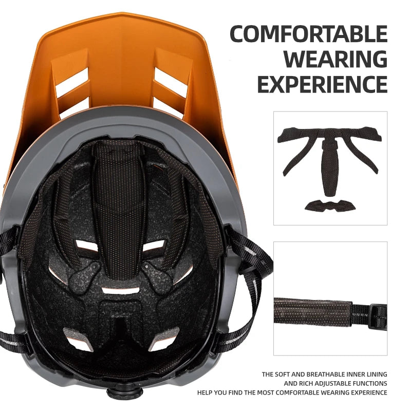 Off-Road Downhill Mountain Bike Helmet