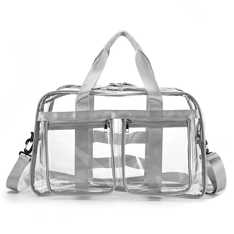 Clear PVC Travel Duffel Bag