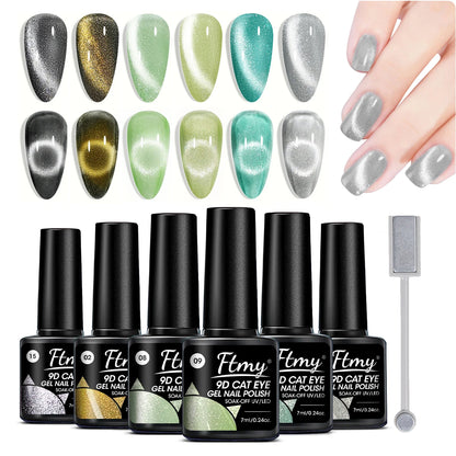 Crystal Cat Eye Gel Set