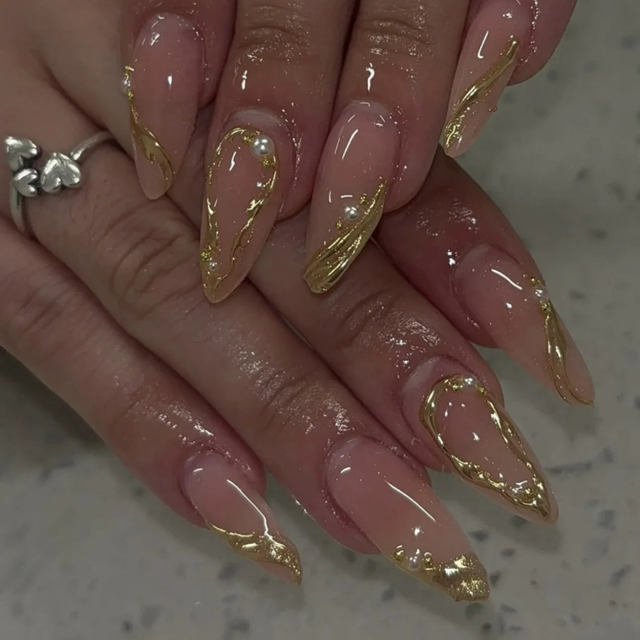 Ballerina Press-On Nail Tips
