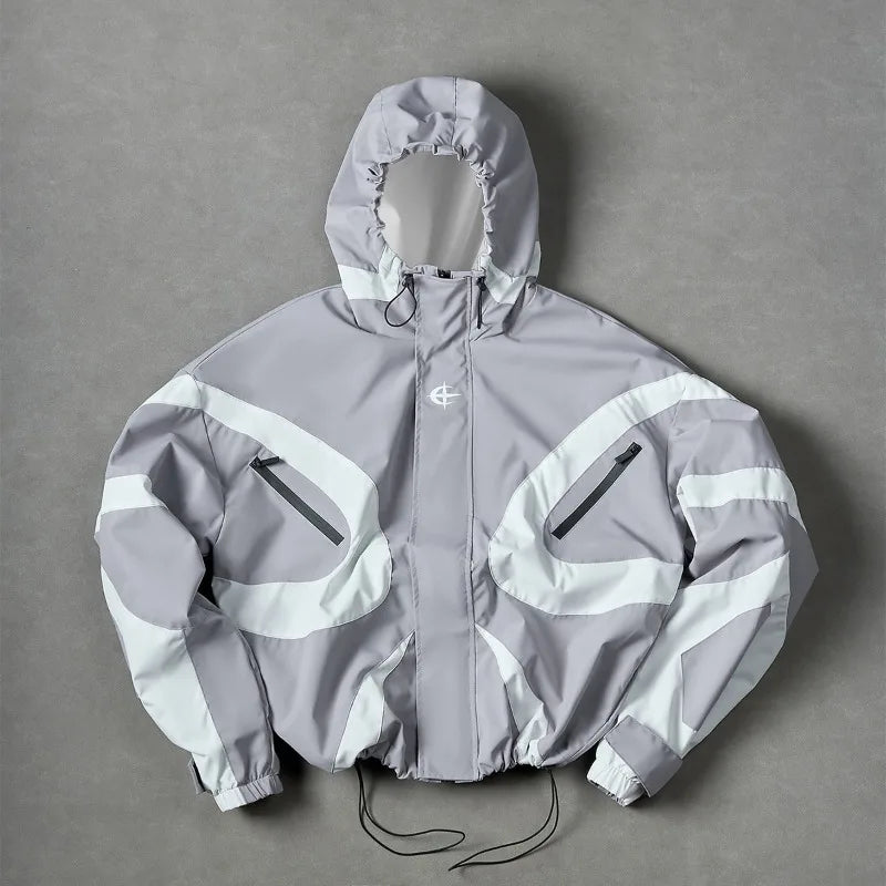 Lightweight Hooded Zip Jacket