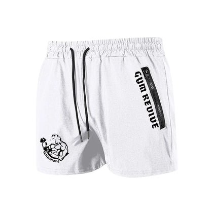 Double Zipper Pocket Training Shorts