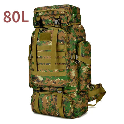 Camouflage Tactical Mountaineering Backpack