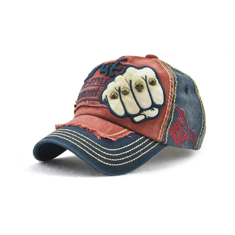 Fist Rivet Baseball Cap