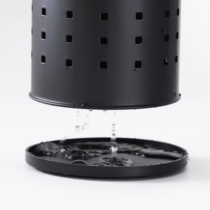 Metal Reusable Easy Clean Black