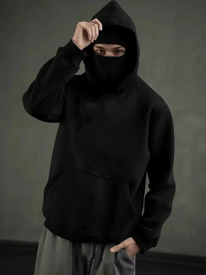 Face Mask Zip Hoodie