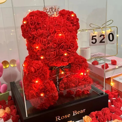 Eternal Rose Bear
