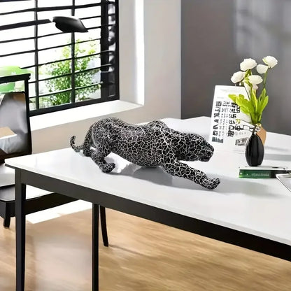 Cheetah Resin Statue