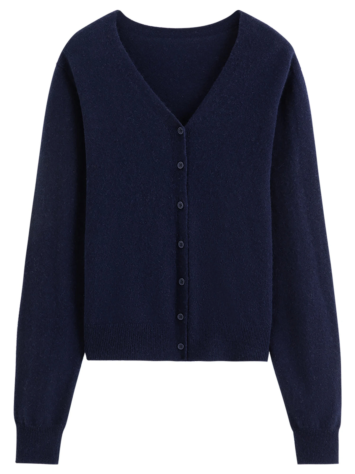 Wool V-Neck Cardigan