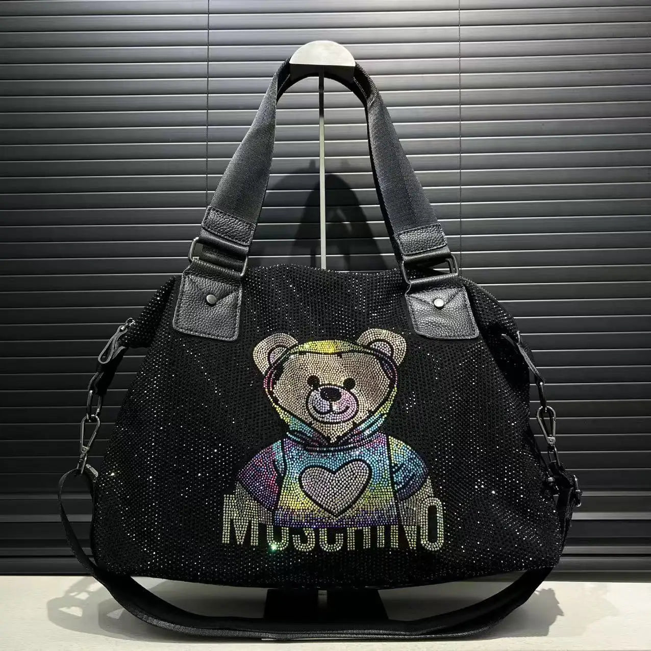Nylon Teddy Bear Tote