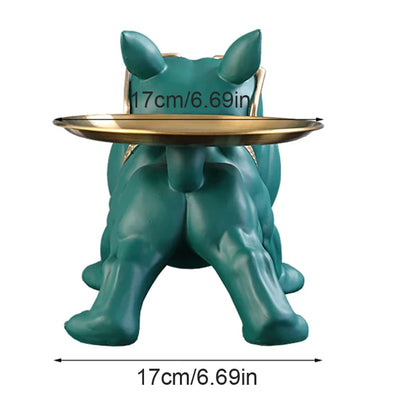 Bulldog Storage Statue