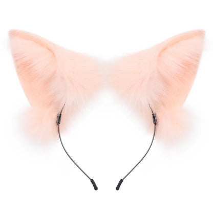 Plush Fox Ears Headband