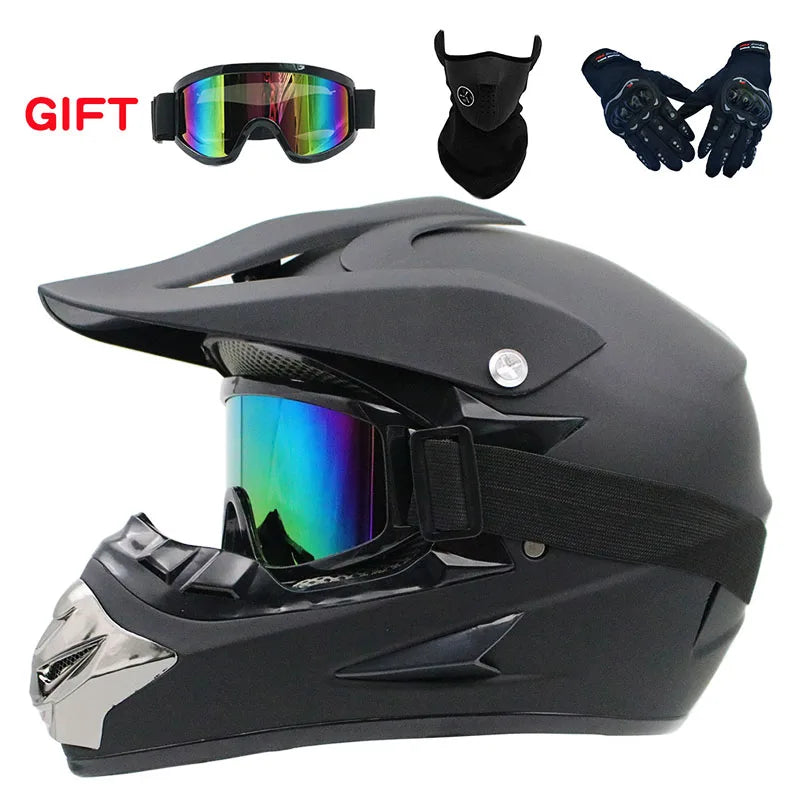 Flip-Up Off-Road Full-Face Helmet