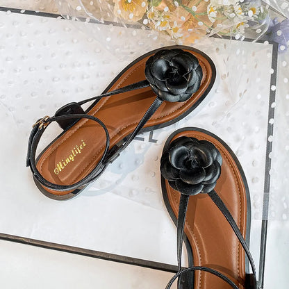 Floral Strap Sandals