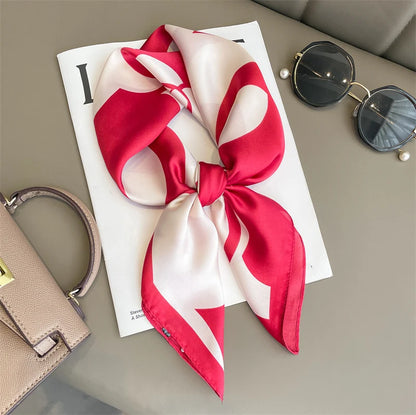Scarf 70 70Cm Silk Square