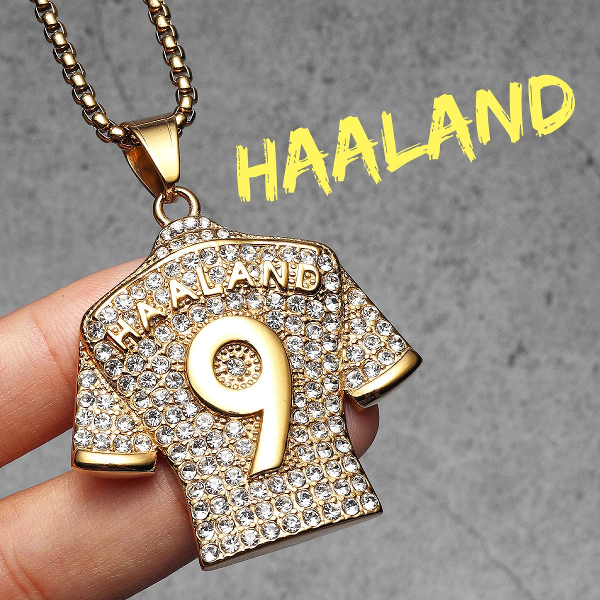 Metal Jersey Stainless Steel Pendant Party