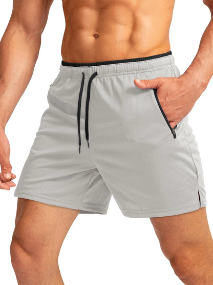 5-Inch Zippered Pocket Running Shorts