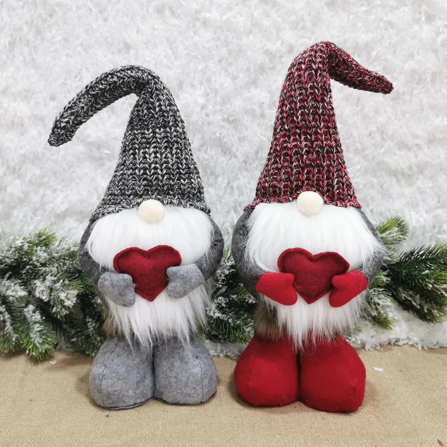 Nordic Knitted Love Elves