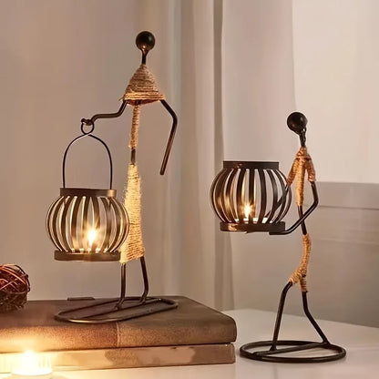 Abstract Candle Holder