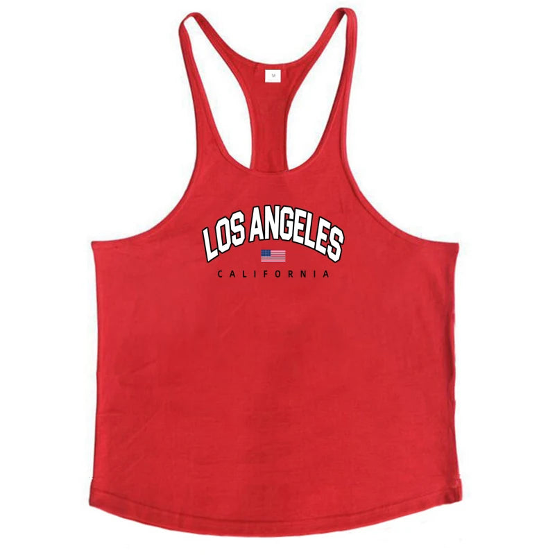 Y-Back Gym Tank Top Cotton