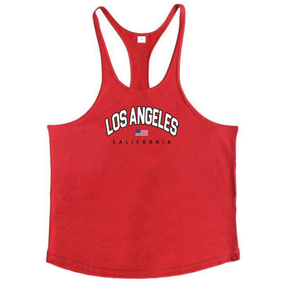 Y-Back Gym Tank Top Cotton
