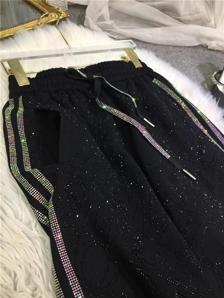 Lace-Up Harem Pants