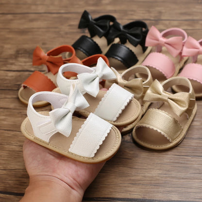 Butterfly Bow Baby Sandals