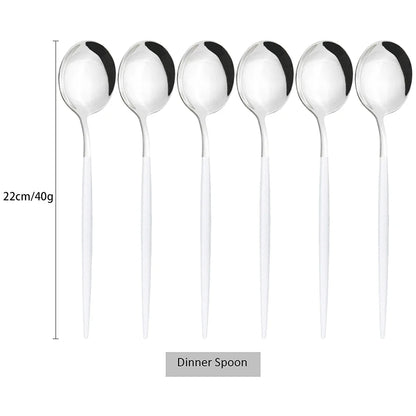 Metal Western Solid Cutlery Set Edition